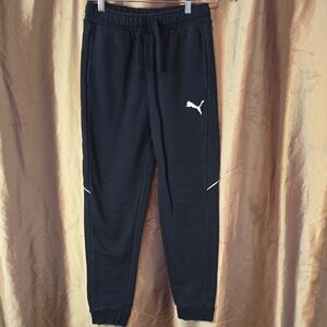 Puma Black Track Pants Boys 14-16